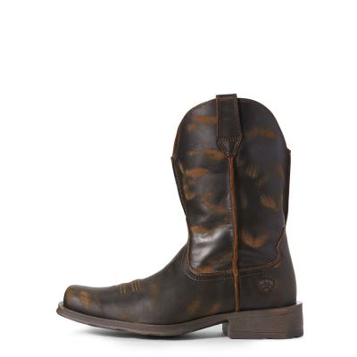 Ariat Rambler Ultra - Western Laarzen DonkerBruin Heren - 31511-586